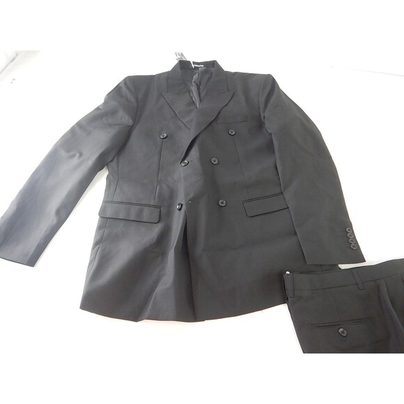 Double Breasted Suit 2 Piece Suit for Men, Slim Fit - Picture 3 of 5